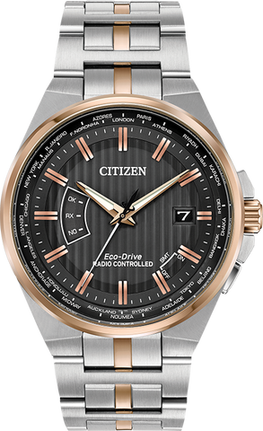 Citizen Eco Drive World Perpetual A-T Men's Watch CB0166-54H