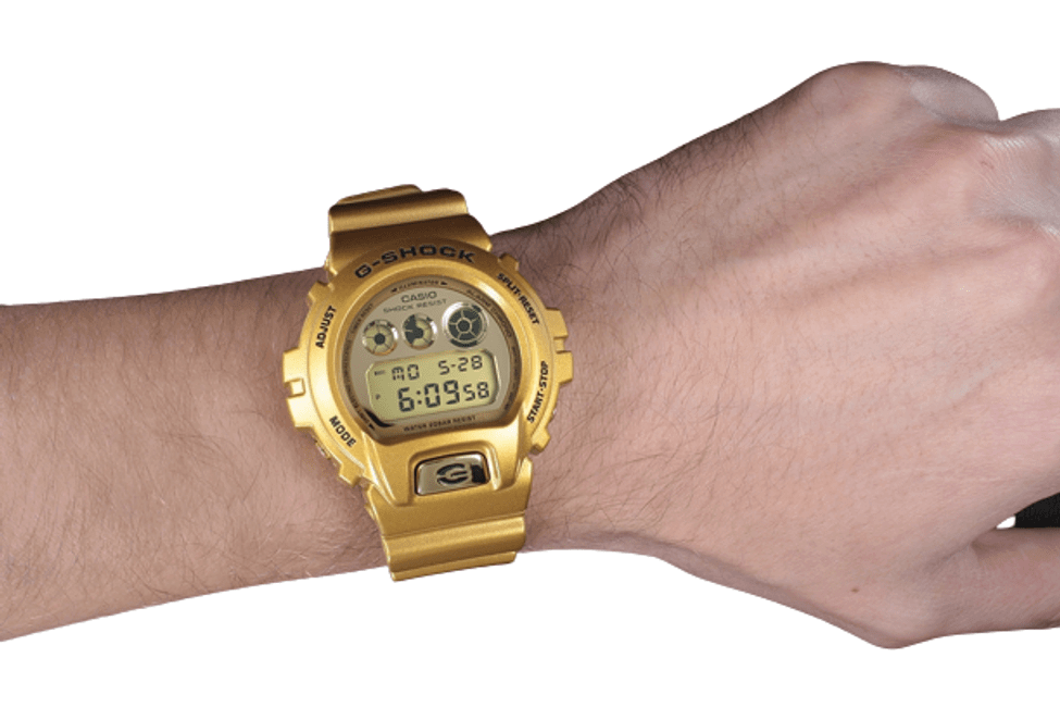 G-Shock Gold Collection Digital Men&#39;s Watch DW6900GD-9