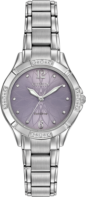 Citizen Silhouette Eco-Drive Diamonds Womens Watch EM0450-53X
