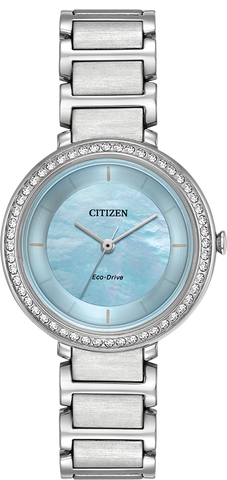 Citizen Eco Drive Silhouette Crystal Women's Watch EM0480-52N