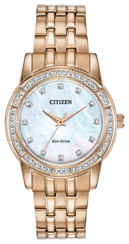 Citizen Eco Drive Silhouette Crystal Women's Watch EM0773-54D