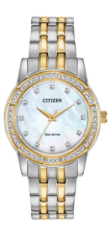 Citizen Eco Drive Silhouette Crystal Women's Watch EM0774-51D
