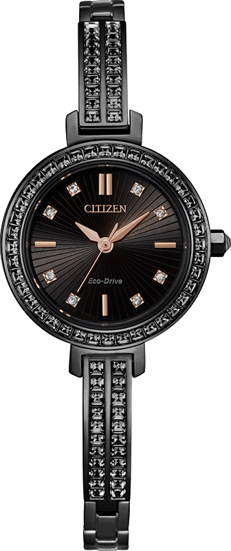 Citizen Silhouette Crystal Eco-Drive Womens Watch EM0865-58E