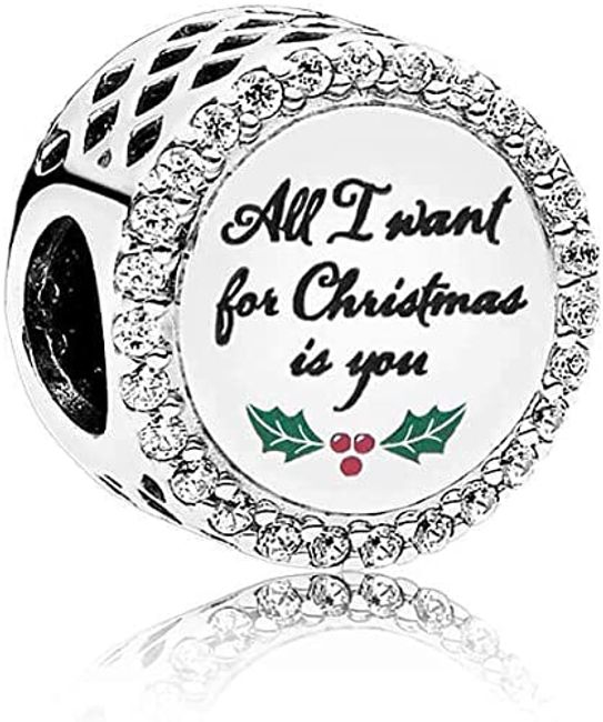 Pandora All I Want for Christmas Charm