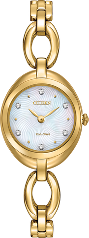 Citizen Eco Drive Silhouette Crystal Women's Watch EX1432-51D