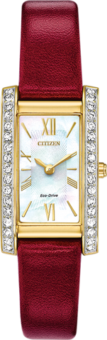 Citizen Eco Drive Silhouette Crystal Women's Watch EX1472-05D