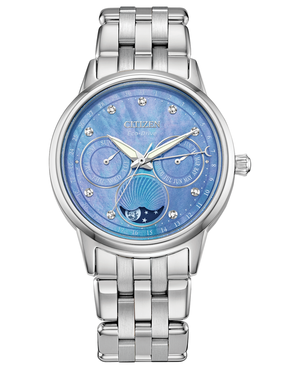 Citizen Calendrier Eco Drive Women&#39;s Watch FD0000-52N