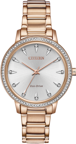 Citizen Eco Drive Silhouette Crystal Women's Watch FE7043-55A