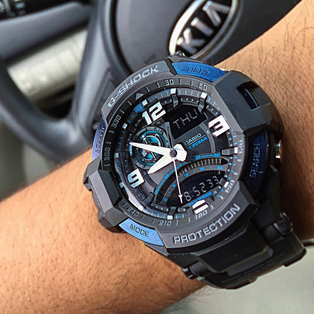 G-Shock Master of Gravity Stylish Men&#39;s Watch GA1000-2B