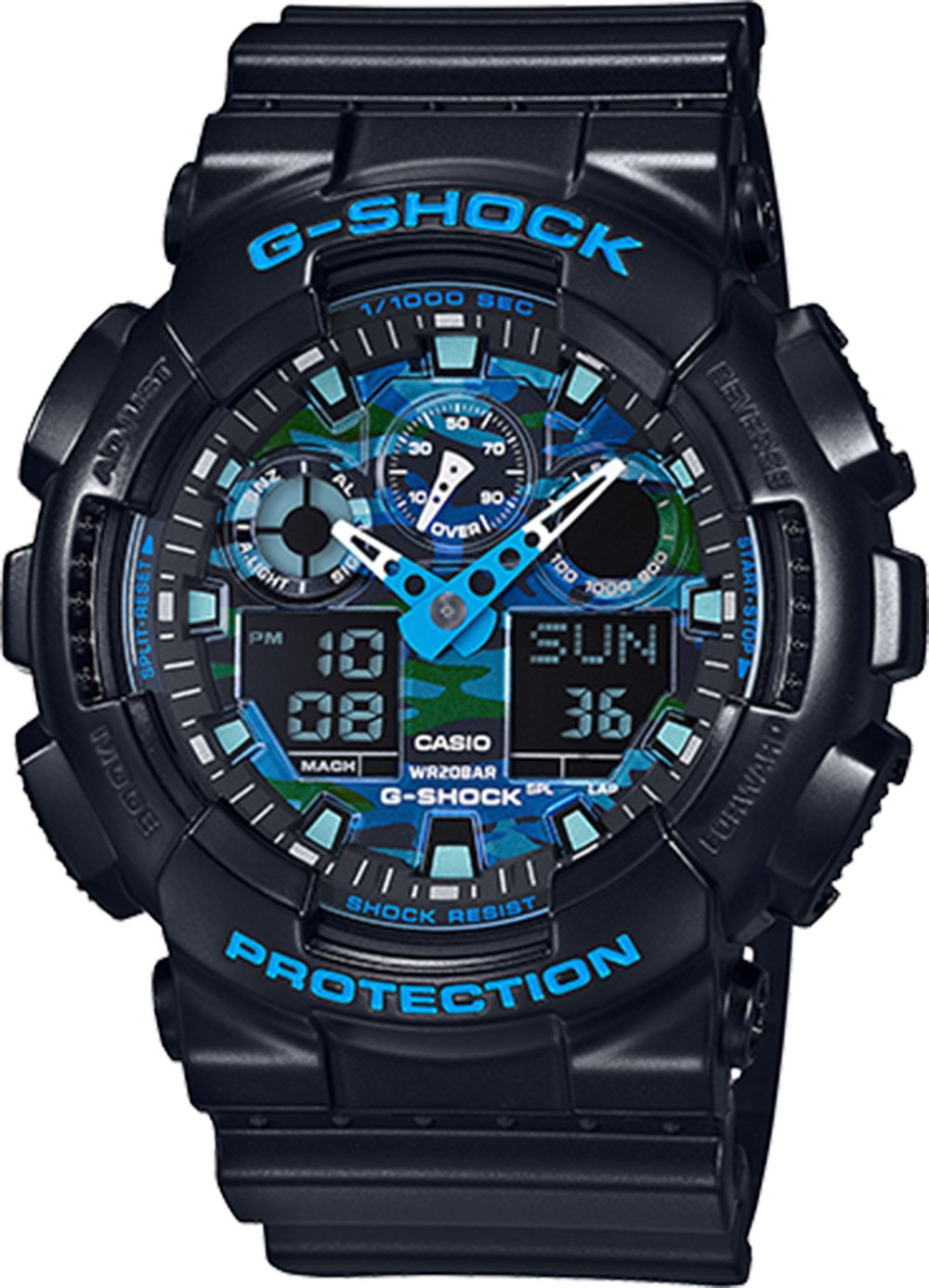 G-Shock Analog-Digital Men&#39;s Watch GA100CB-1A