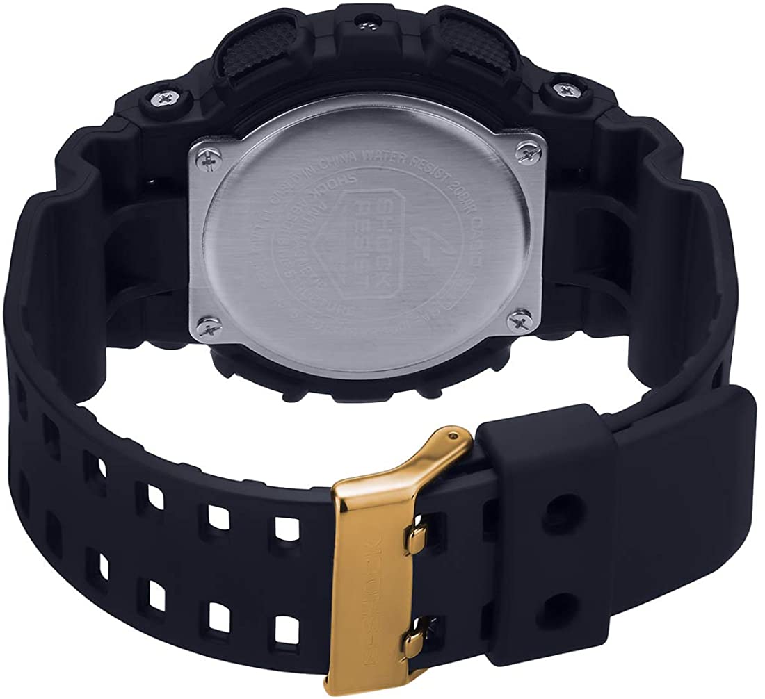 G-Shock Analog-Digital Black Strap Men&#39;s Watch GA100GBX-1A9