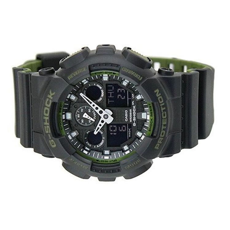 G-Shock GA-100 Military Series Men&#39;s Watch GA100L-1A