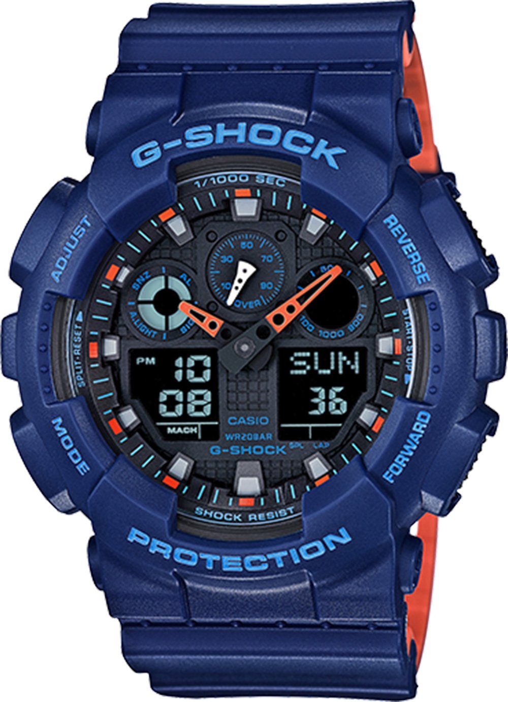 G-Shock Layered Color Series Men&#39;s Watch GA100L-2A