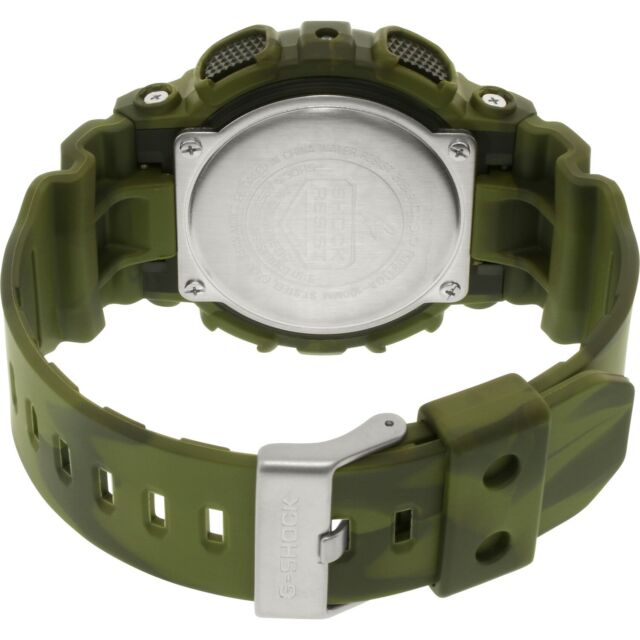 G-Shock Black Dial Resin Men&#39;s Watch GA100MM-3A