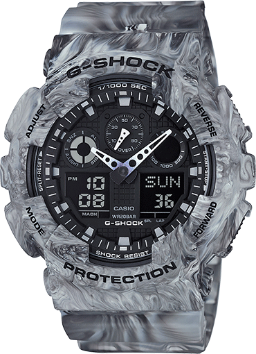G-Shock Marble Edition Camouflage Series Men&#39;s Watch GA100MM-8A