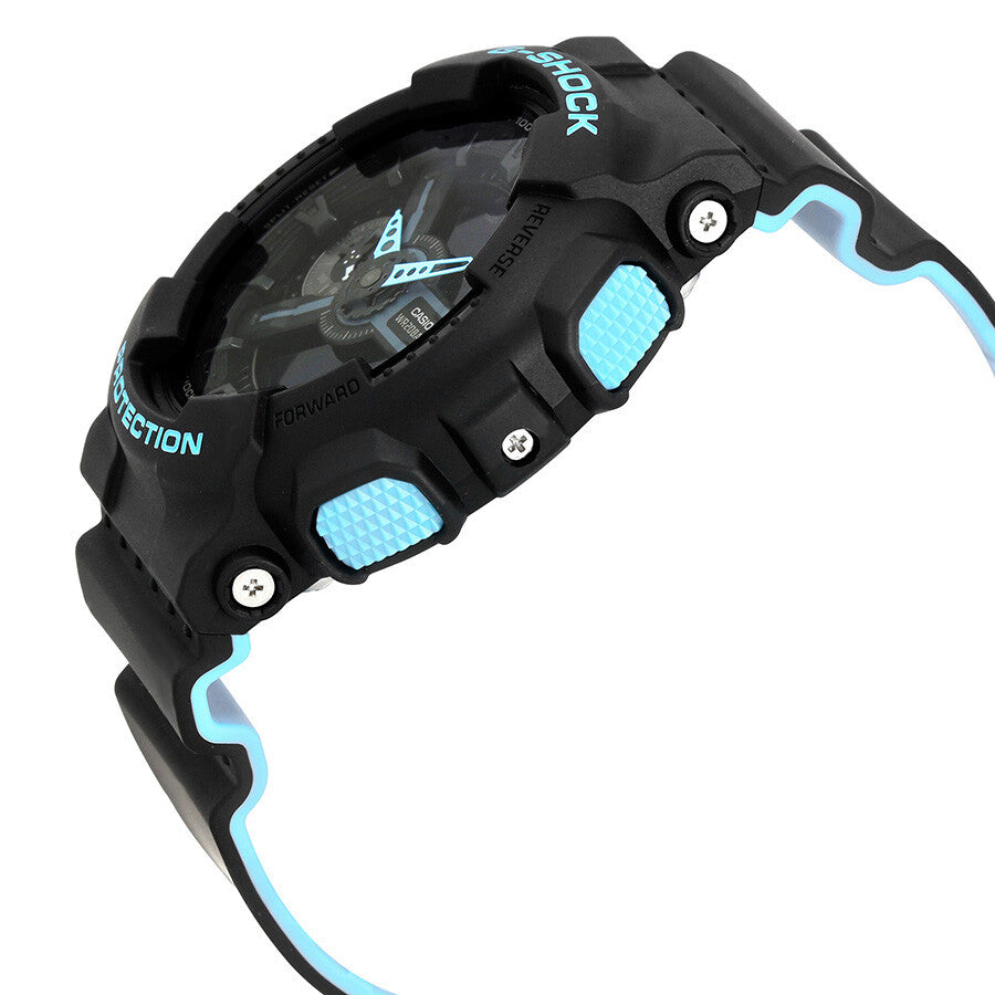 G-Shock Black Dial Multifunction Two Tone Men&#39;s Watch GA110LN-1A