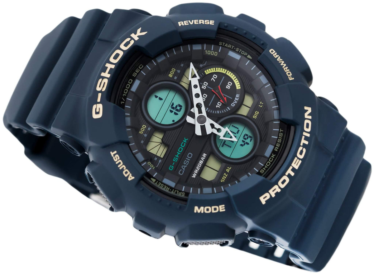 G-Shock Analog-Digital Black Men&#39;s Watch GA140-2A