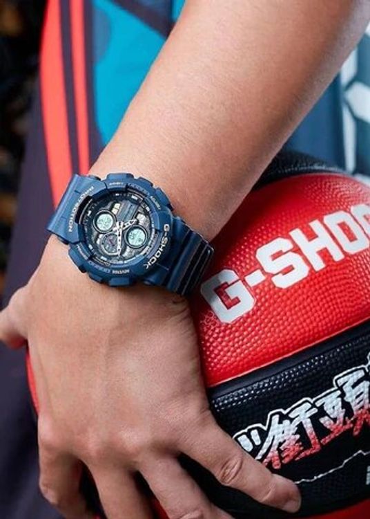 G-Shock Analog-Digital Black Men&#39;s Watch GA140-2A