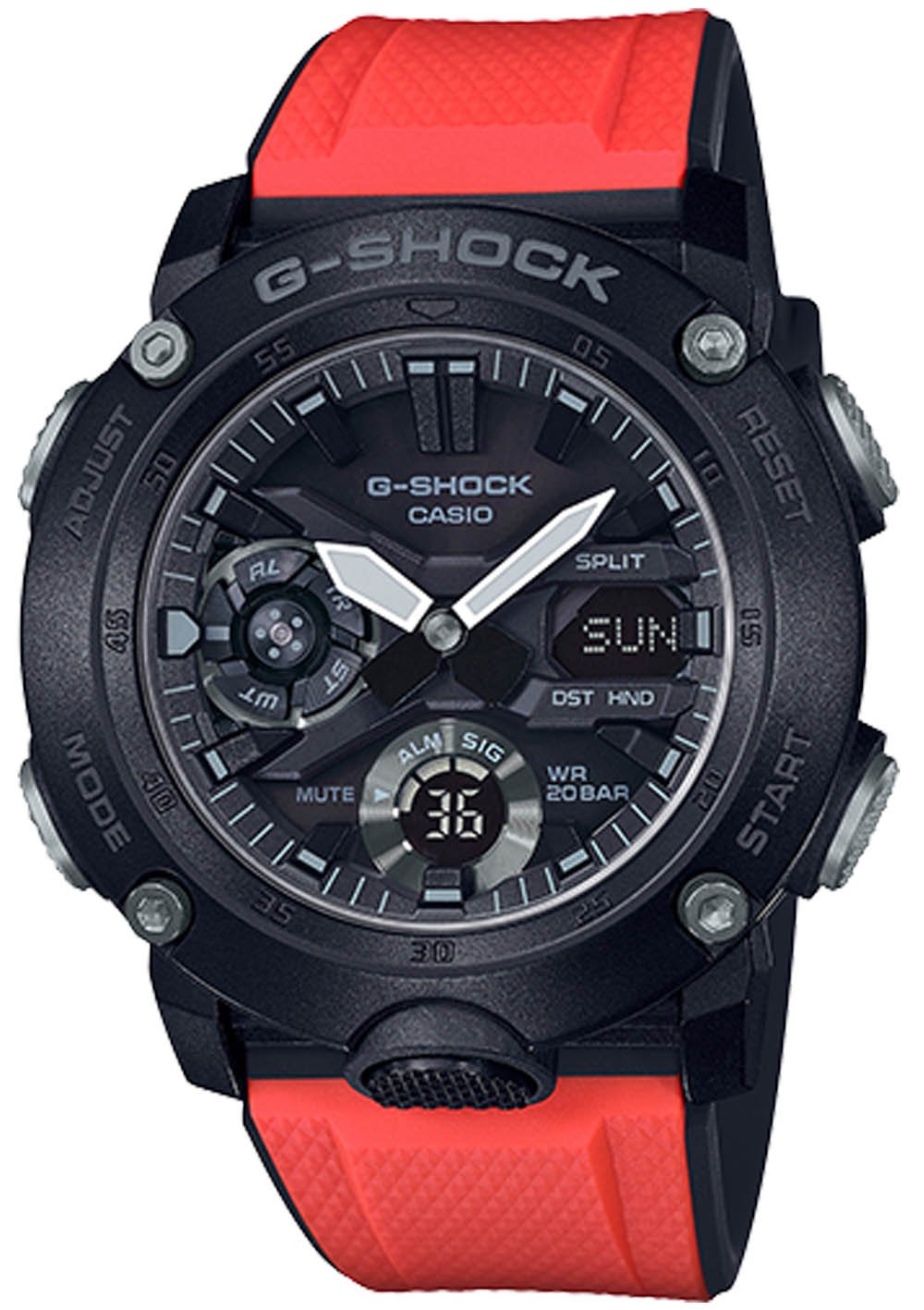 G-Shock Carbon Core Guard Basic Men&#39;s Watch GA2000E-4