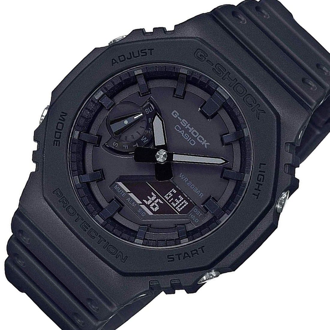 G-Shock Carbon New Square Combi Men&#39;s Watch GA2100-1A1