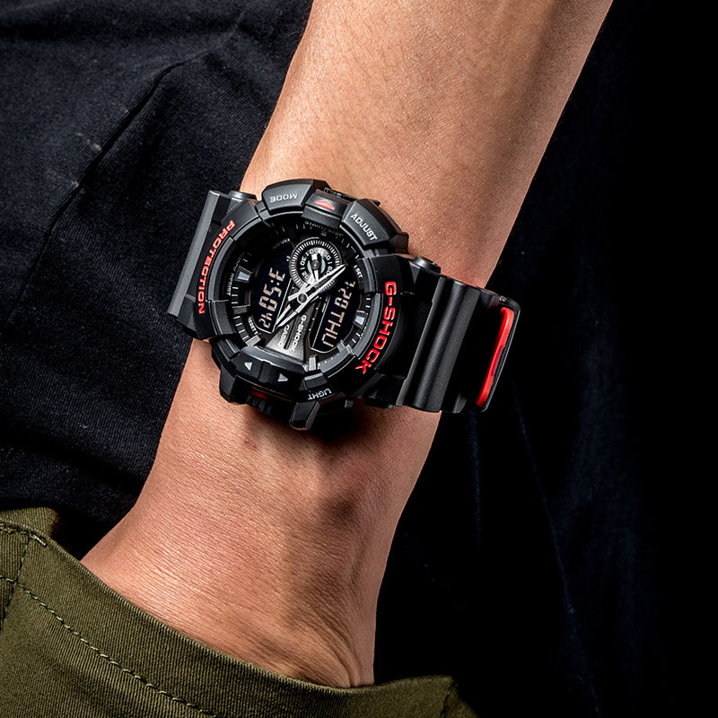 G-Shock Black/Red Layer Series Men&#39;s Watch GA400HR-1A