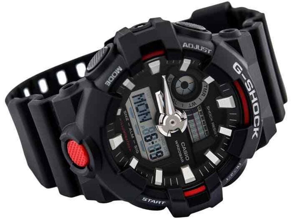 G-Shock Men&#39;s Analog-Digital Black Men&#39;s Watch GA700-1A