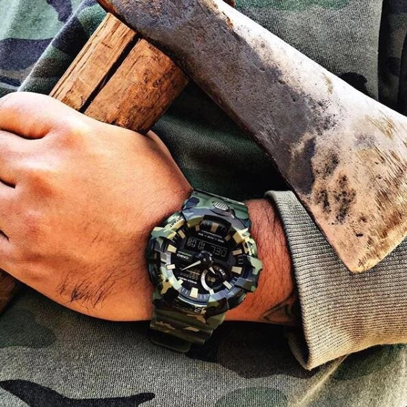 G-Shock Camouflage Series Men&#39;s Watch GA700CM-3A