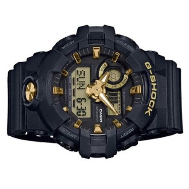 G-Shock Classic Black and Gold Men&#39;s Watch GA710B-1A9