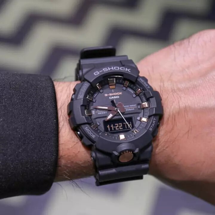 G-Shock Black Resin Men&#39;s Watch GA810B-1A4