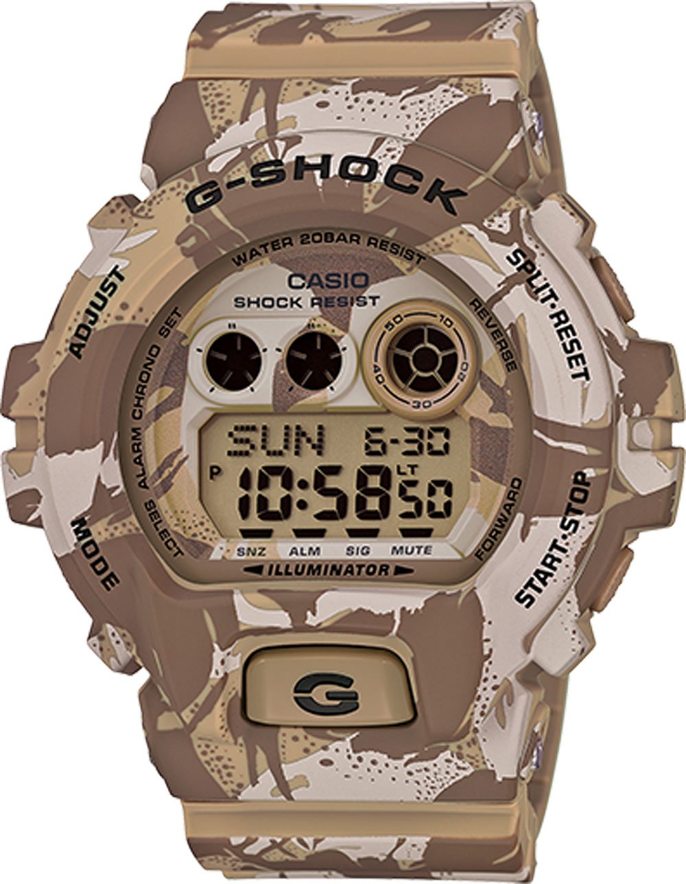 G-Shock Camouflage Men&#39;s Watch GDX6900MC-5