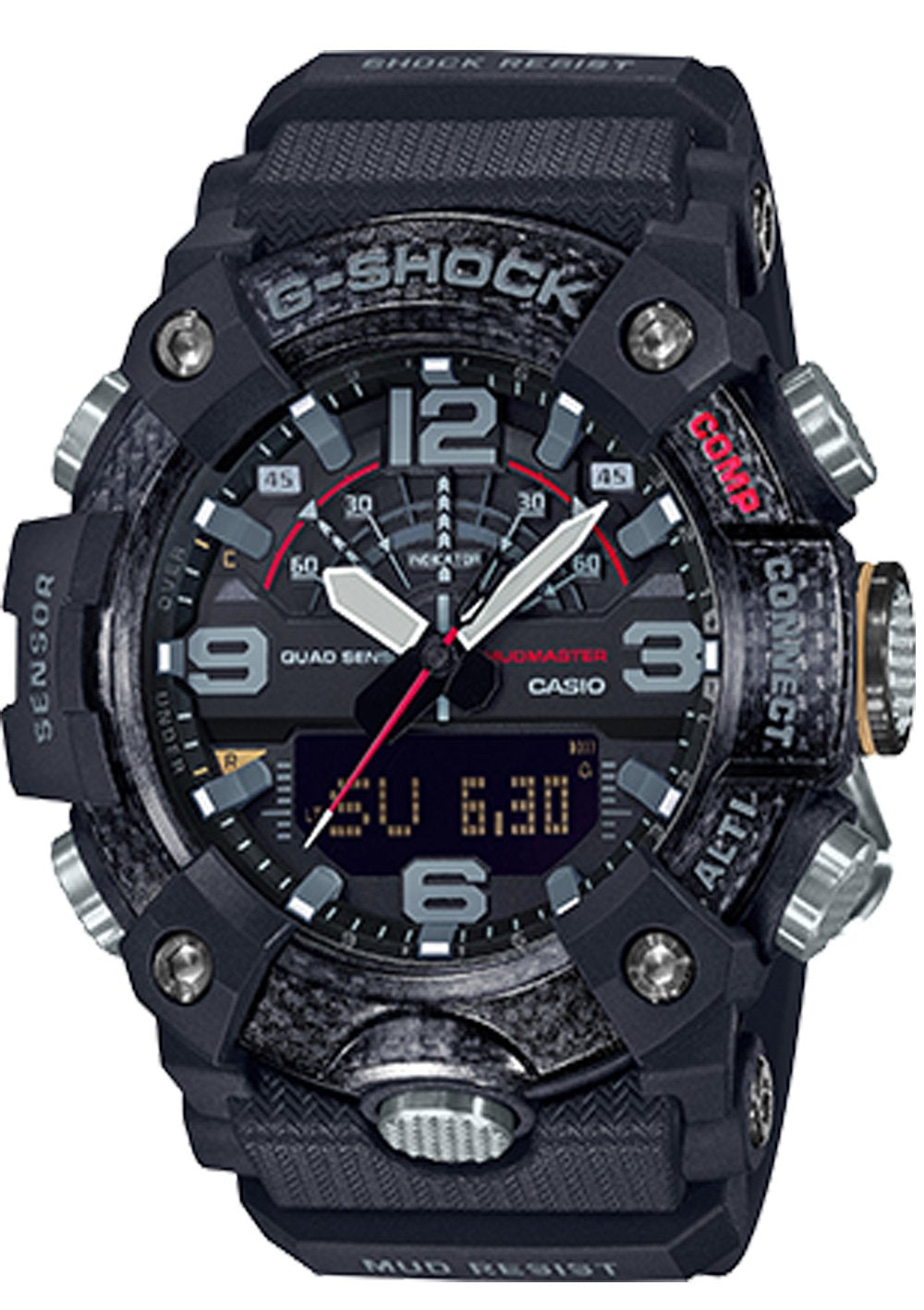 G-Shock Carbon New Mudmaster Men&#39;s Watch GGB100-1A