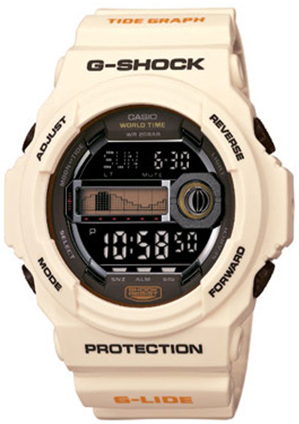 G-Shock G-Lide Moon and Tide Men&#39;s watch GLX150-7