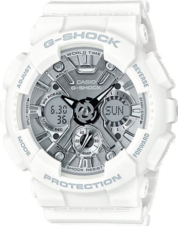 G-Shock S Series Resin Band Women&#39;s Watch GMAS120MF-7A1