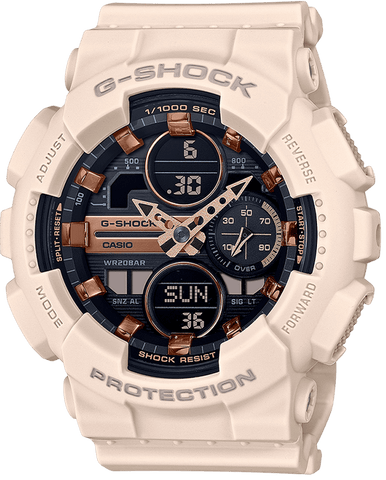 G-Shock Pink Tone Women's Watch GMAS140M-4A