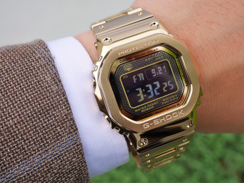 G-Shock Gold Men&#39;s Watch GMWB5000GD-9CR