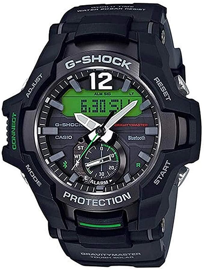 G-Shock Gravitymaster Black Resin Men&#39;s Watch GRB100-1A3