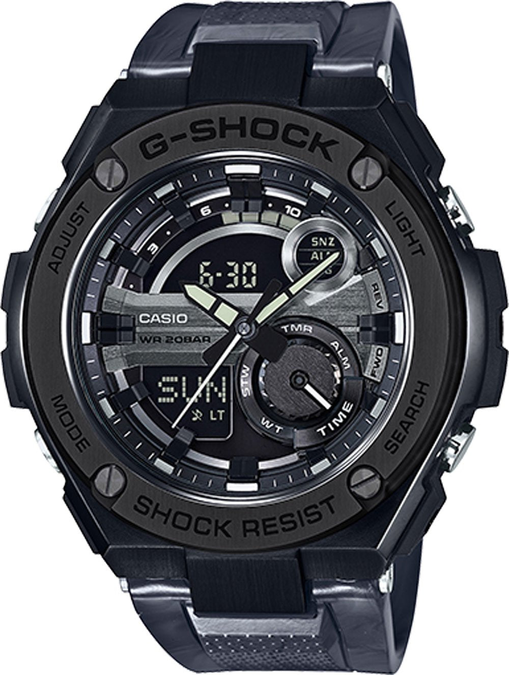 G-Shock G-Steel Series Black One Size Men&#39;s Watch GST210M-1A