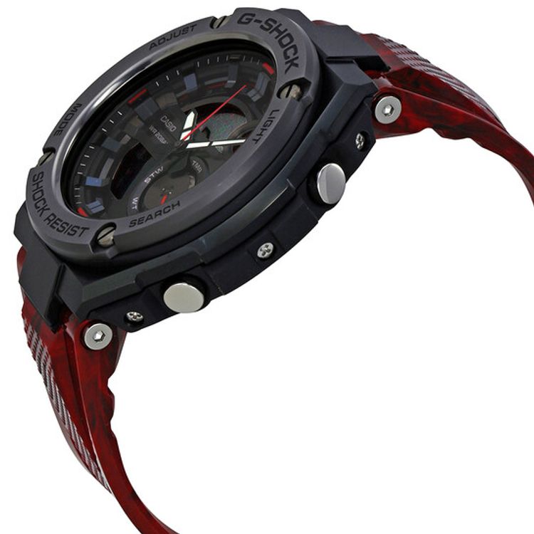 G-Shock G-Steel Black Resin Men&#39;s Watch GST210M-4A