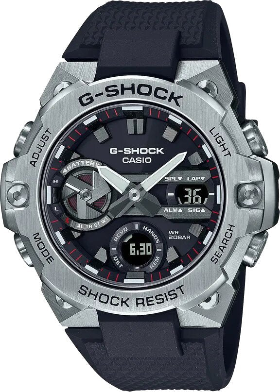 G-Shock G-Steel Analog Digital Men&#39;s Watch GSTB400-1A