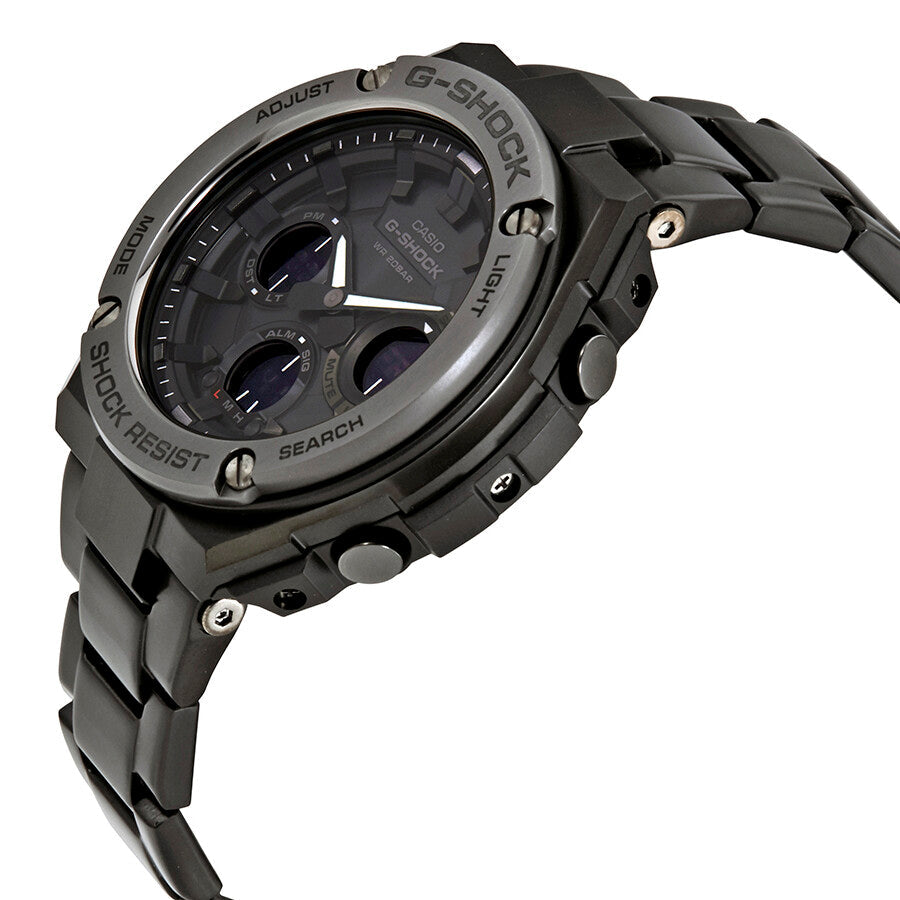 G-Shock G-Steel Black Stainless-Steel Strap Men&#39;s Watch GSTS110BD-1B