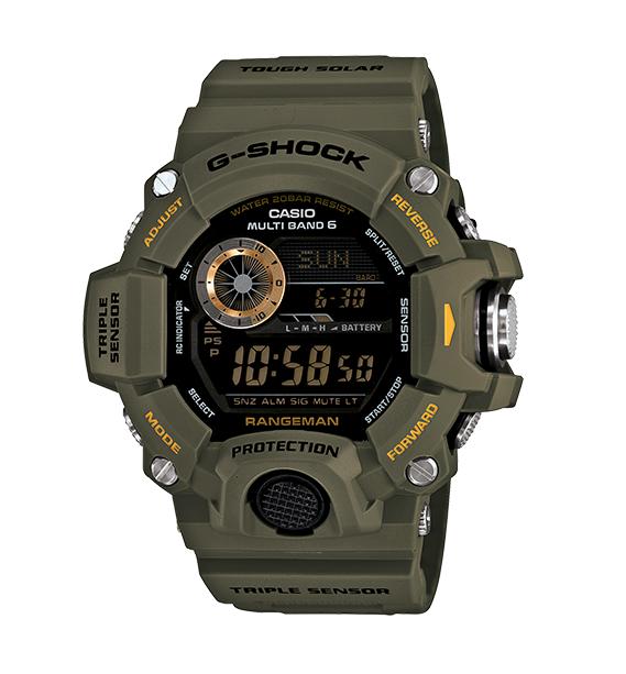 G-Shock Master Of G Rangeman Solar Power Men&#39;s Watch GW9400-3