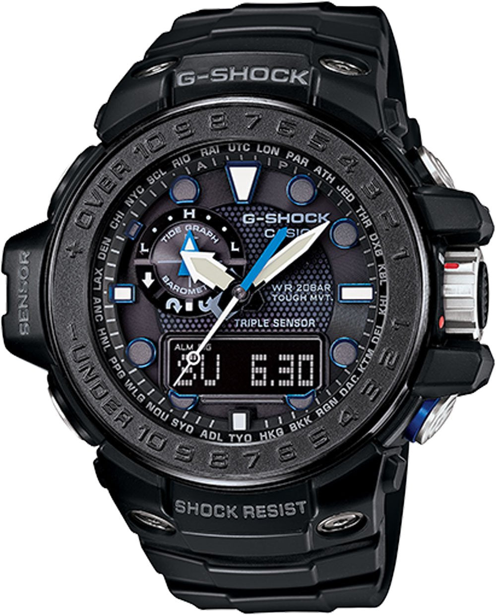 G-Shock Gulfmaster Black Men&#39;s Watch GWN1000C-1A