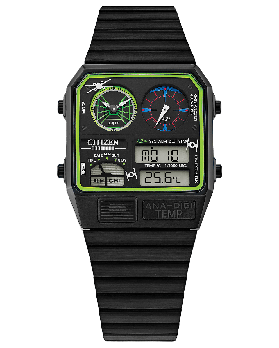 Citizen Star Wars Trench Run Analog-Digital Men&#39;s Watch JG2109-50W