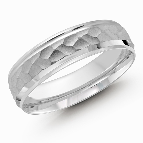 10, 14 Karat 6mm Solid Gold High Polish Rounded Lux Band