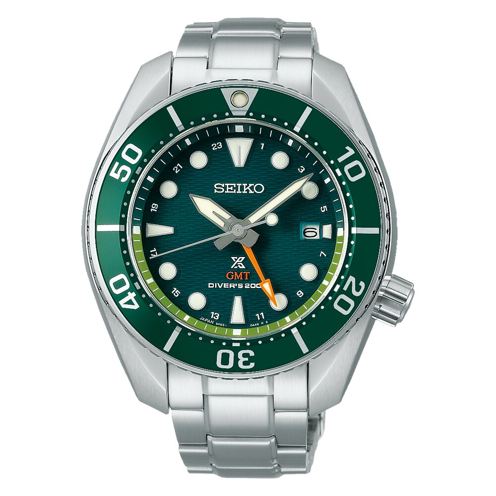 Seiko Prospex Sumo Diver GMT Solar Men&#39;s Watch SFK003