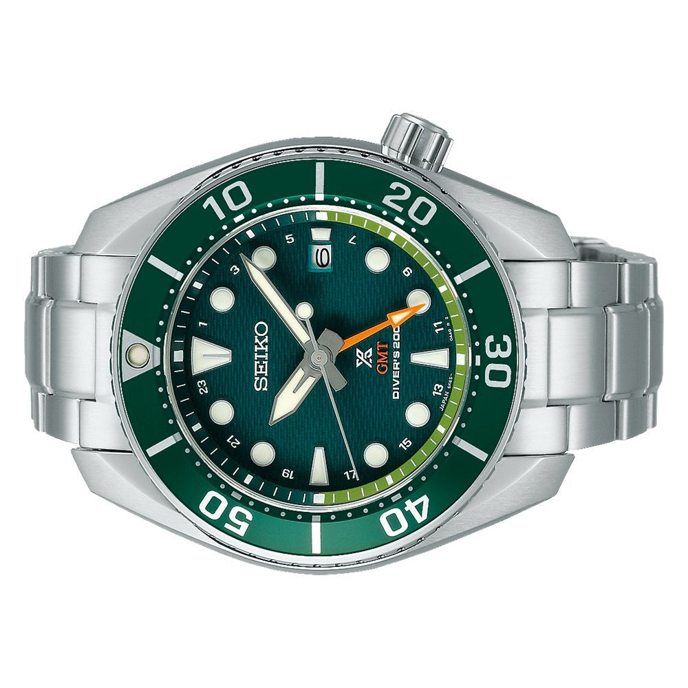 Seiko Prospex Sumo Diver GMT Solar Men&#39;s Watch SFK003