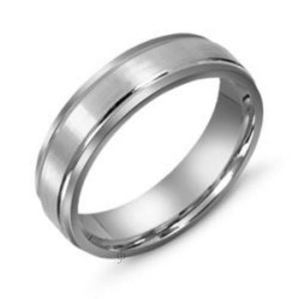 Sterling Silver Men&#39;s 6mm Classic Wedding Band
