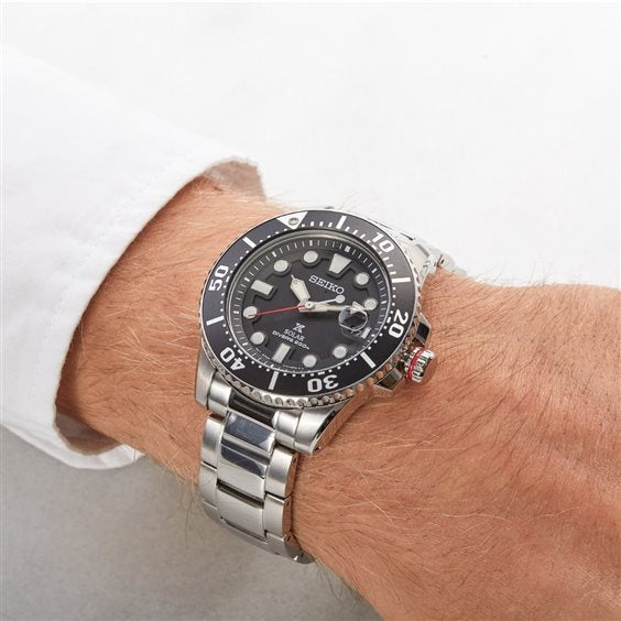 Seiko Prospex Solar Diver&#39;s Limited Edition Men&#39;s Watch SNE437P1
