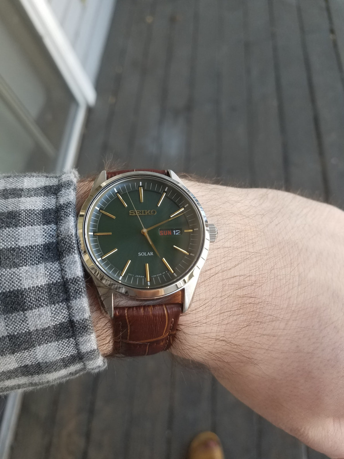 Seiko Solar Mens Watch SNE529