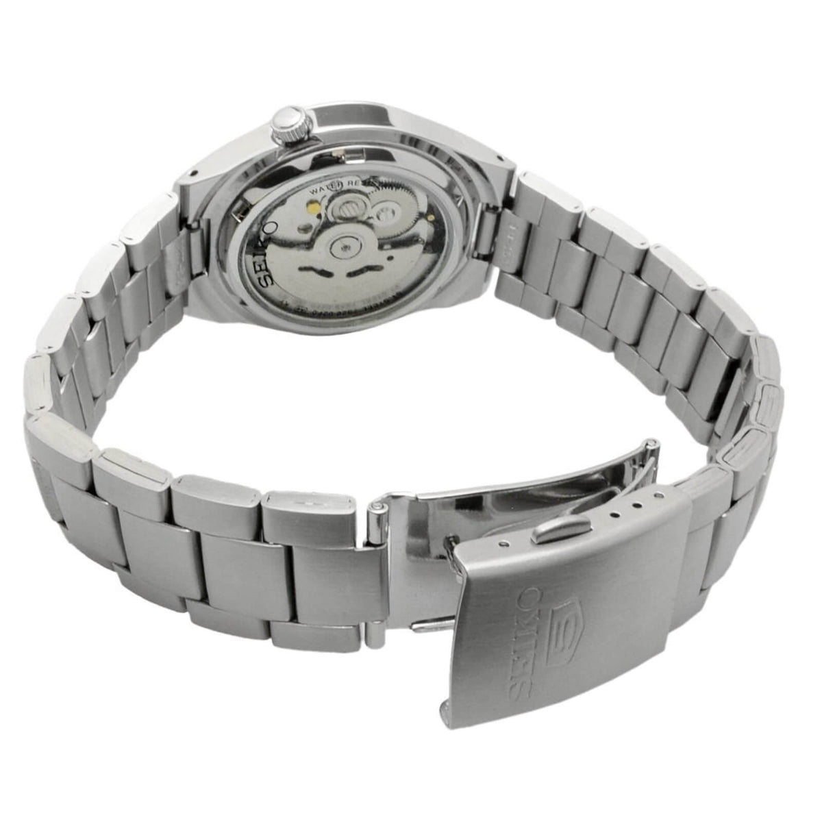 Seiko 5 Sports Automatic Silver Dial Men&#39;s Watch SNK601 